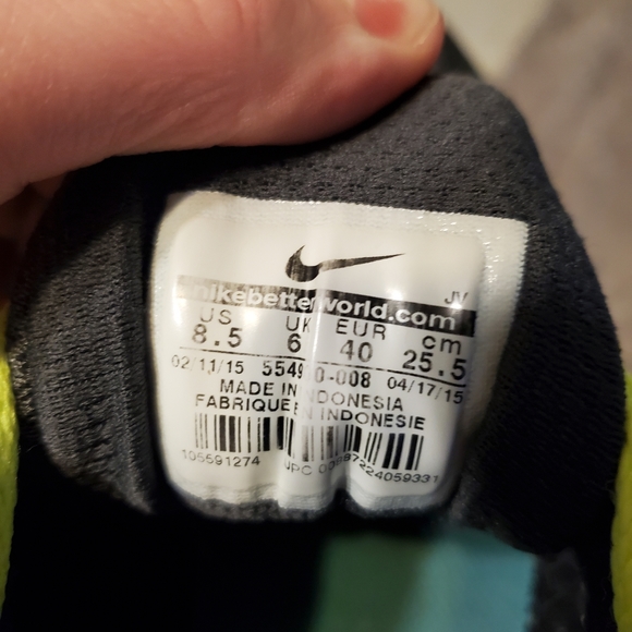 Nike revolution sneakers women's 8.5 - Picture 9 of 11